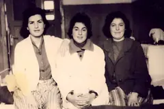 Tri infermiere, fotografi arkivi